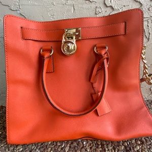 Orange Michael Korda Bag